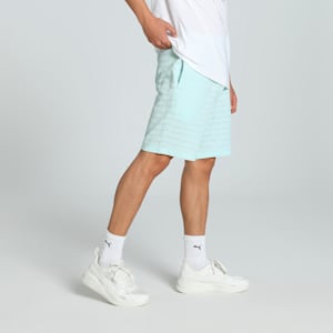 Elevated Men's Structured 9" Shorts, Peaceful Blue, extralarge-IND